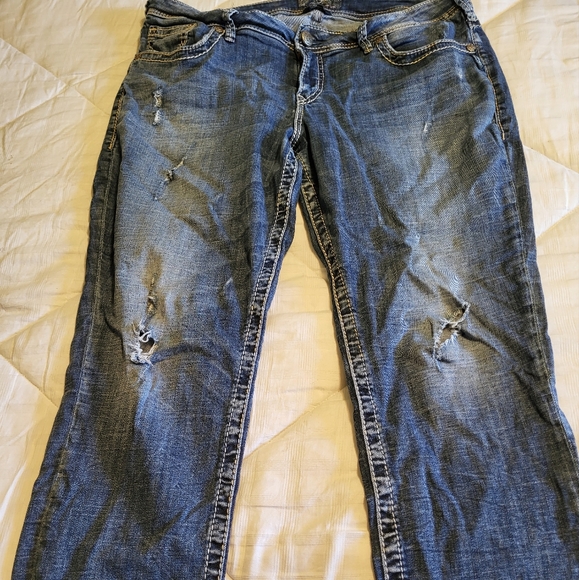 Womens Silver Jeans
